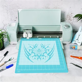 Blue Light Adhesive Vinyl Cutter Mat